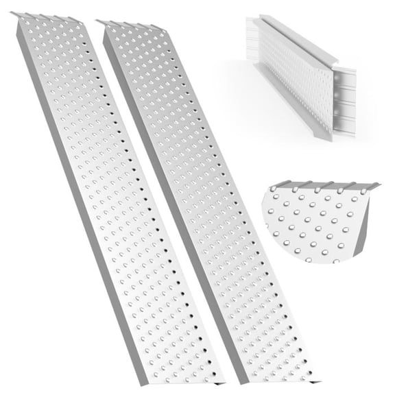 Muweixin Aluminum Loading Ramps 2 Pack 63" 880LBS Heavy Duty Anti-Slip Portable Wheelchair Motorcycle ATV Truck Ramp