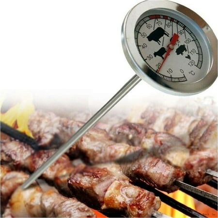 

Steel Instant Read Probe Thermometer BBQ Food Cooking Gauge Meat Newmc T0G8