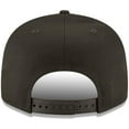 thumbnail image 4 of Kansas City Royals New Era Black on Black 9FIFTY Team Snapback Adjustable Hat - Black, 4 of 5