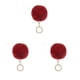 thumbnail image 4 of Llavero Fuzzy Ball Injueey Multi-colores para Mujeres Niños Adultos Ancianos Vino Rojo 6cm CBP376655, 4 of 6