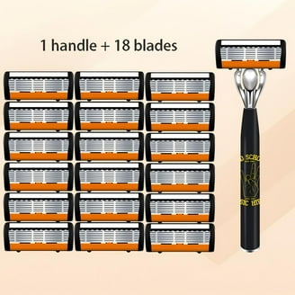 Gillette Mach3 Razor Handle, Manual Mens Razor with 3 DuraComfort