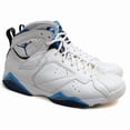 thumbnail image 2 of N I-K-E High cut Sneakers 304775 107 A i r-Jor-dan 7 RETRO WHITE FRENCH BLUE FLINT, 2 of 6
