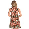 thumbnail image 2 of Bixox Robe Sans Manches à Imprimé Chips de Poker pour Femmes avec Poches, Robe Débardeur Décontractée Longueur Genou pour l'Été-Moyen, 2 of 7