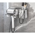 thumbnail image 1 of Clearance Items,npkgvia Bathroom Rack,Kitchen Rack,Hair Dryer Holder Wall Mounted Hair Tool Organizer Blow Dryer Holder Rack Self Adhesive Compatible For Hair Dryer M,Organization And Storage,Clear, 1 of 7