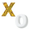 Xo Plastic Candy Buffet Containers - Party Supplies - 4 Pieces