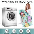 thumbnail image 6 of Wearable Oversized Blanket,Pioneer Flower Floral Print Pattern Wearable Blanket Hoodie for Adults,Cozy Hooded Blankets with Super Pockets,Super Warm Fuzzy Pullover for Women & Men, 6 of 6