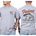 thumbnail image 4 of Fishers of Men Double-Sided T-Shirt – Vintage Christian Fishing Faith Graphic Tee, 4 of 6