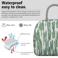 thumbnail image 3 of Reusable Cactus Lnsulated Lunch Bag for Women & Men-Leakproof Water-Resistant Cooler Tote,Large Capacity(10.6x8.7x6.3in)for Work,Office,Travel,Picnic,Beach., 3 of 7