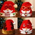 thumbnail image 4 of Christmas Santa Claus Hats for Adults Unisex Women Cute Funny Xmas Supplies Plantation Hat for Party Holiday Christmas Gift, 4 of 5