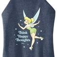 thumbnail image 3 of Tinker Bell - Think Happy Thoughts - Juniors High Neck Tank Top, 3 of 5