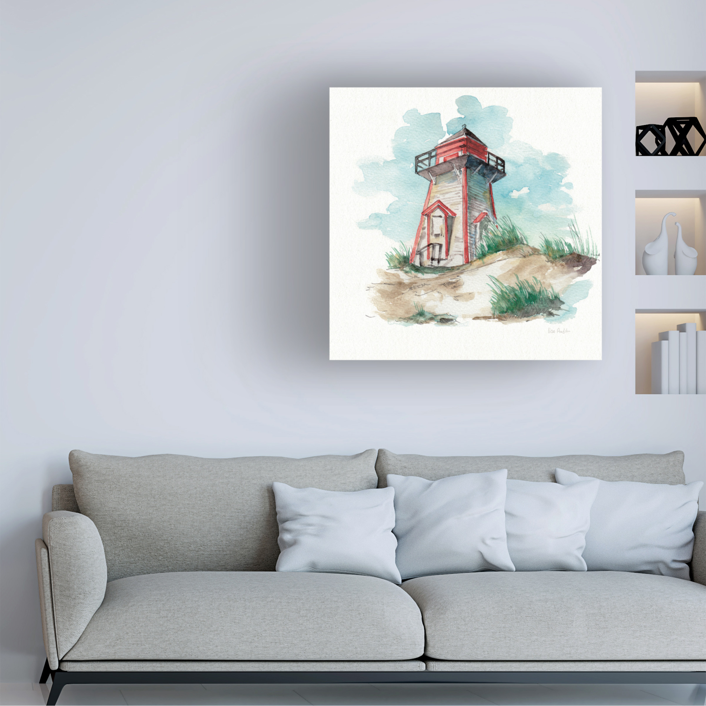 Trademark Fine Art 'In the Moment III' Canvas Art by Lisa Audit