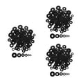 thumbnail image 3 of FRCOLOR 360 pcs  Flat Rubber Washers Assortment Vibration Washer For Home Appliances Rubber Washers Bolts Spacers Fan Rubber Blocks, 3 of 8