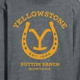 thumbnail image 3 of Yellowstone - Horseshoe Lockup - Men's Long Sleeve T-Shirt, 3 of 6