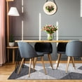 thumbnail image 3 of Luxe Weavers Modern Geometric Gray 8x10 Area Rug, Stain-Resistant Carpet, 3 of 8
