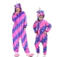 thumbnail image 1 of Pijamas de dibujos animados para niños, monos de ciervo, unicornio, Panda, manta para dormir, disfraz de Navidad para bebés, mono de Licorne para niños y niñas, Invierno, 1 of 4