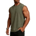 thumbnail image 3 of LWavelet Mens Tank Top Quick Dry Sleeveless Athletic Under Shirt Gym Workout Running Beach Swim Muscle Tee Summer Loose Fit, 3 of 7
