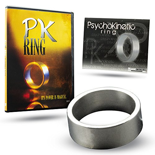 Magic Makers Medium PK Ring Magic Trick wtih Instructional Learning Guide