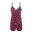 thumbnail image 2 of ZAITUBLES Womens Summer Casual Sleeveless Romper Soft Loose Shorts Jumpsuit, Lightweight Beach Vacation Outfits 2026 with Front Pockets, Patchwork Flag Print, Size XL, 2 of 6