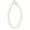 Beige, variant on Solid Round Acrylic Beaded Necklace Single Strand Smooth Bead Minimalist Boho Collar Necklace Daily Casual Outfit Jewelry for Women