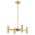 thumbnail image 4 of Livex Lighting - Copenhagen - 4 Light Mini Chandelier in Mid Century Modern, 4 of 9