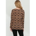 thumbnail image 3 of Geo Print Dolman Sleeve Maternity Top, 3 of 3