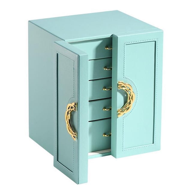 Coofit Jewelry Storage Box Door Design 5-layer Jewelry Case Jewelry Container for Women
