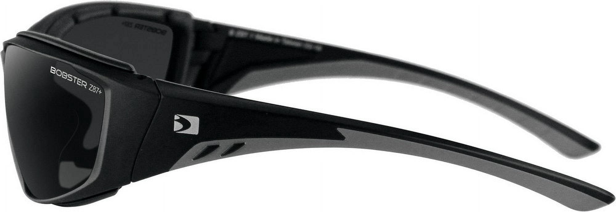 Bobster® Rider Matte Black Frame Smoked Lens