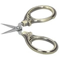 thumbnail image 3 of Stainless Steel Scissors, Portable Sewing Embroidery Thread Tailor Handicraft Scissors with Ergonomic Design, for Home Travel Paper Cloth Nail Cutting, 3 of 7