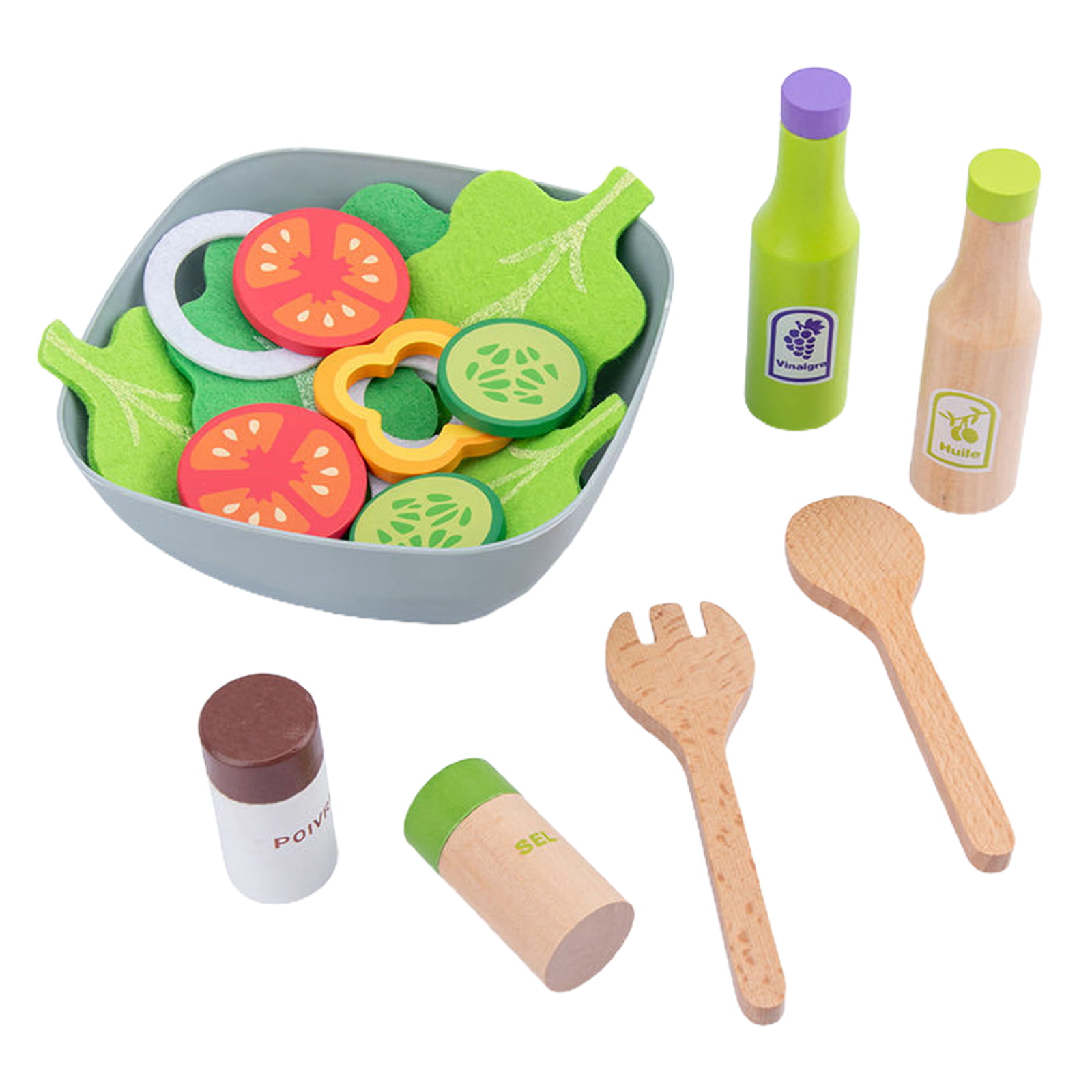 NEW 100 PICE PLAY FOOD SET IN CARRY BAG FREE SHIPPING S76 