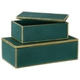 thumbnail image 4 of Bowery Hill Contemporary 2 Piece Box Set in Emerald Green, 4 of 4