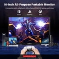 thumbnail image 4 of Monitor portátil InnoView 16 2K 240 Hz 133% sRGB con soporte, 4 of 8