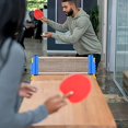 thumbnail image 3 of Vente Chaude Filet de Ping-Pong Rétractable Accessoires de Pratique Filet de Tennis de Table Outils Réglables Sports Extérieurs Maison Bleu, 3 of 5