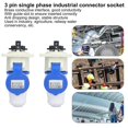 thumbnail image 3 of High quality ZNG-013; ZNG-313 220-250V~ Concealed industrial plug and socket 3, 3 of 5