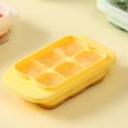 thumbnail image 5 of Non-stick Ice Tray Silicone Ice Cube Tray with Lid 6 Compartment Non-stick Leak-proof Design Easy-release Ice Cube Tray, 5 of 8