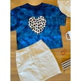 thumbnail image 3 of Colorful Heart Cheetah Print Tie Dye Crystal Women -Image by Shutterstock, Female Small, 3 of 4