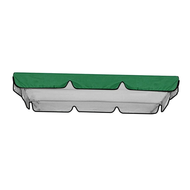 Repuestos de cubierta superior para toldo abatible para 3 personas, accesorios a prueba de polvo Verde 195x125x15cm