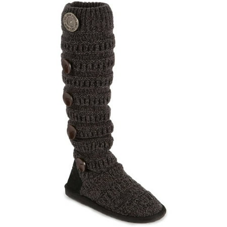 MUK LUKS Women's Miranda Marled Texture Stripe Boots