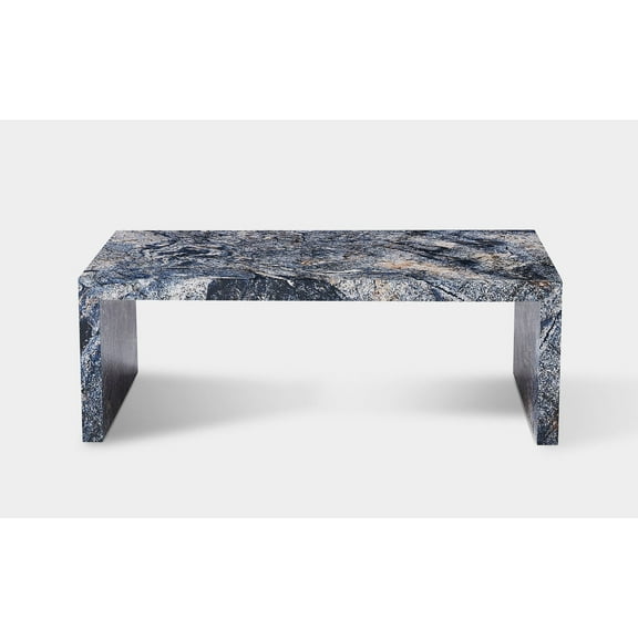Mofit Home, Cyclamen Marble Rectangle Coffee Table, Marble, 1pc, Modern, Elegant, living room, Furniture for living room.