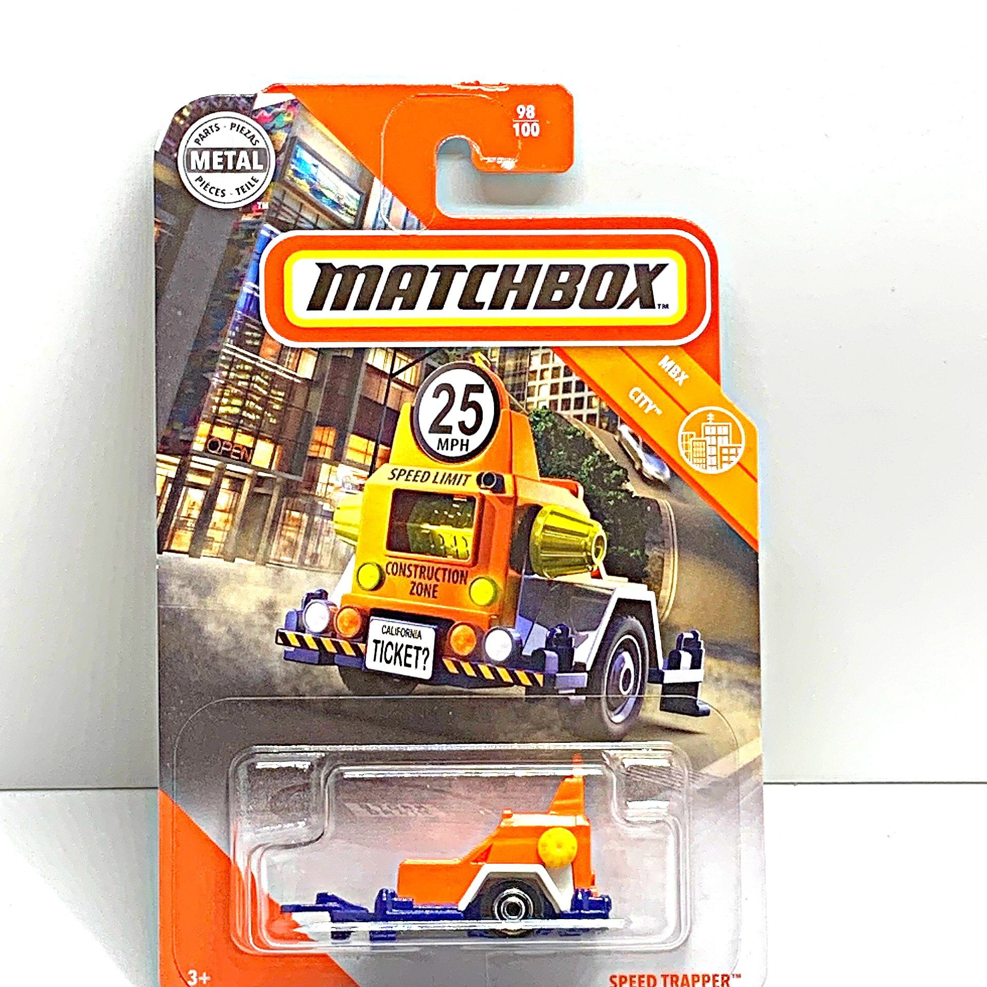 Matchbox Hard Back Story Book with Matchbox die-cast vehicle "Fire" attached 