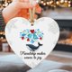 thumbnail image 4 of Adorno de corazón con animales y amistad Una forma significativa de expresar «mi persona» Amistad eterna Colgante acrílico 2D con forma de corazón, 4 of 5