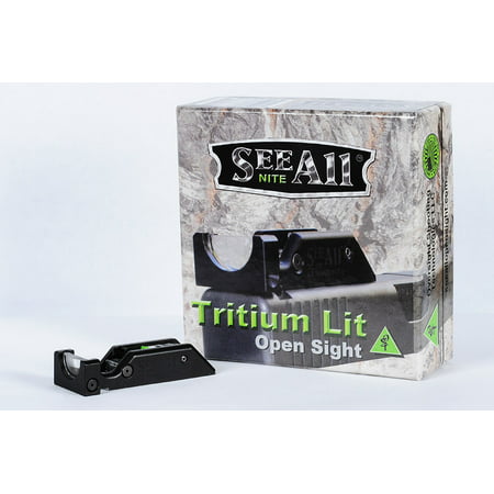 See All Nite Tritium Pistol Open Sight for Glock (Delta (Best Replacement Sights For Glock Pistols)