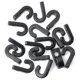 thumbnail image 4 of 16pcs Nylon Buckle J-hooks Lashing Hooks Compatible With Bungee Cord Yacht Kayak Accessories, 4 of 5