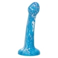 thumbnail image 1 of CalExotics Twisted Love Bulb Tip Silicone Anal Probe, Blue, 1 of 7