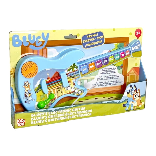 Electronic Learn to Tocar la Guitarra Bluey Music Time for Kids