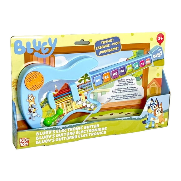 Electronic Learn to Tocar la Guitarra Bluey Music Time for Kids