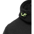 thumbnail image 4 of Justharion Polyester Stylish And Fashionable Patch-work Hooded Sweatshirt Easy To Clean And Flexible | Solid Black M, 4 of 6