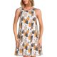 thumbnail image 1 of Disketp Cute Cats para Vestido sin Mangas para Mujeres, Vestidos de Verano para Mujeres, Casual y Holgado para la Playa, 1 of 7