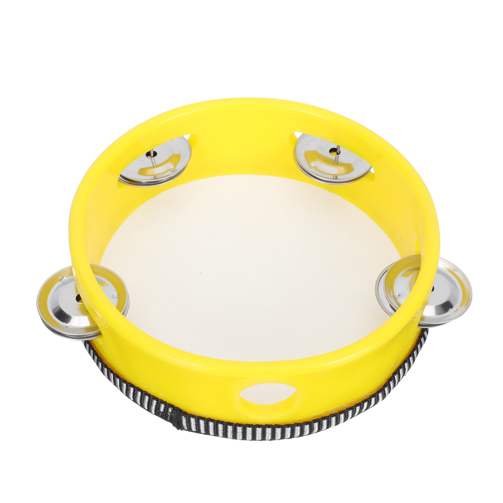 OUNONA Tambourines Tambourine Hand Drum Adults Kids Double Half Moon