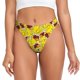 thumbnail image 1 of Balery Duck with Star Sunglasses Tangas de Algodón para Mujer con Estampado – Ropa Interior Sexy, Transpirable, G-string-X-Large, 1 of 6
