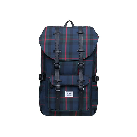 KAUKKO Mini mochila de viaje para computadora portátil, mochila para exteriores para computadora portátil de 13 pulgadas (16-negro) KAUKKO EP5-16-black